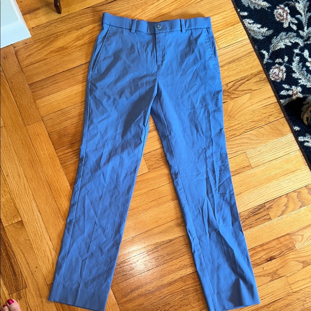 Nordstrom Talia Boys Blue Cotton Pants size 16